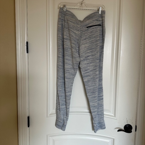 Eddie Bauer Light Blue Striped Jogger Pants – Women’s Size M - Picture 2 of 9